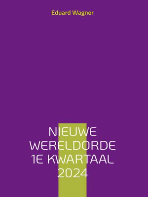 cover image of Nieuwe Wereldorde 1e kwartaal 2024